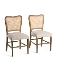 Set Of 2 Liam Butterfly Dining Chairs | Marshalls