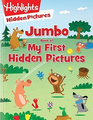 Jumbo Book of My First Hidden Pictures: 115+ Hidden Pictures Puzzles in Highlights Activity Book,... | Amazon (US)