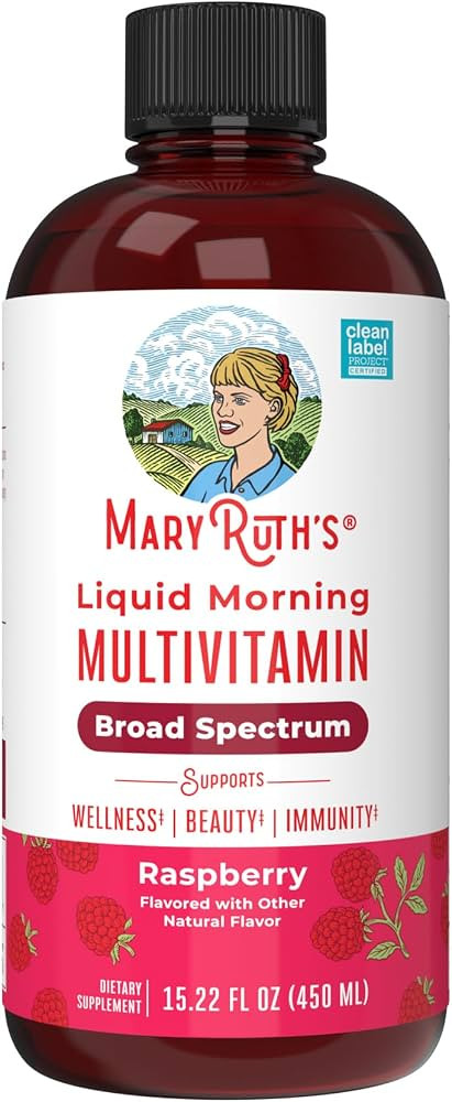 MARYRUTH'S Multivitamin for Women, Men & Kids | Liquid Morning Multivitamin | Vitamin A C D E B6 ... | Amazon (US)