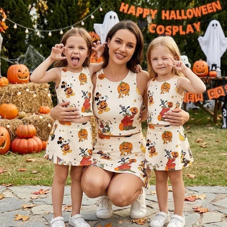 Disney Halloween Pumpkin Activewear Set, Mickey and Friends Horror Character Athletic Set, Family Matching Vacation 2026 Outfit

#LTKmomlife #LTKSeasonal #LTKKids