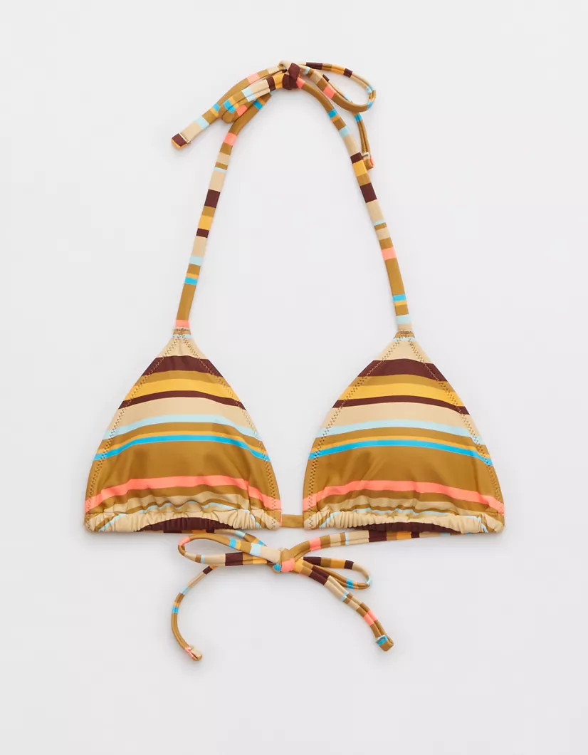 Aerie String Triangle Bikini Top | American Eagle Outfitters (US & CA)