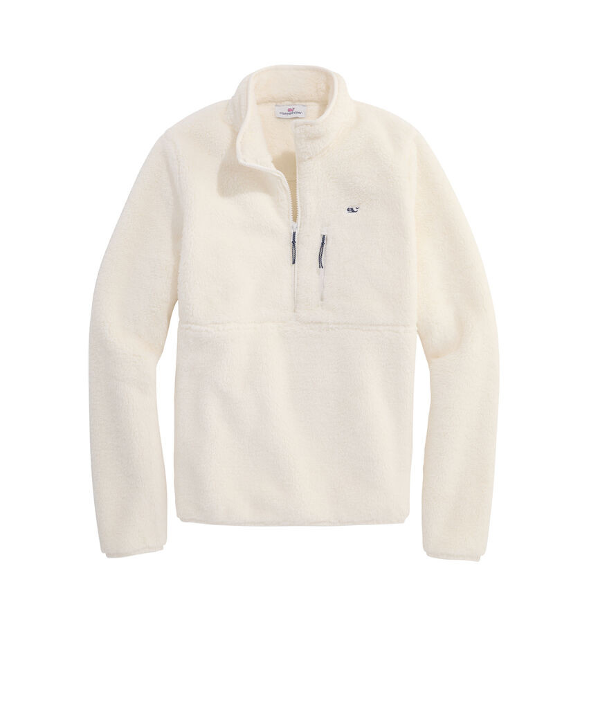 OUTLET Women's Fuzzy Classic Quarter-Zip | vineyard vines