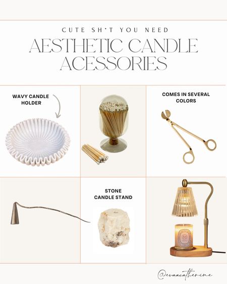 In my candle era 🤍🙌🏼 impress your guests with these brass candle accessories! They're functional and double as gorgeous home decor 🤍 this brass candle snuffer & cloche have been a favorite lately!

#LTKhome #LTKstyletip #LTKfindsunder50