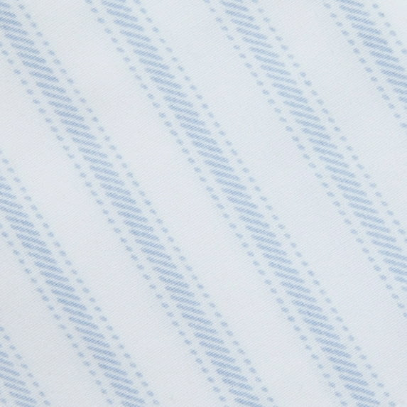 Mainstays 2-Piece 300 Thread Count Blue Stripe Cotton Blend Percale Pillowcase Set, King | Walmart (US)