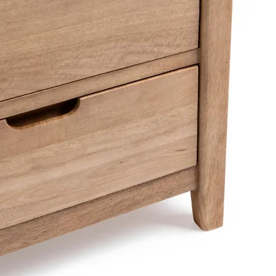 Laguna 2 - Drawer Solid Wood Nightstand | Wayfair North America