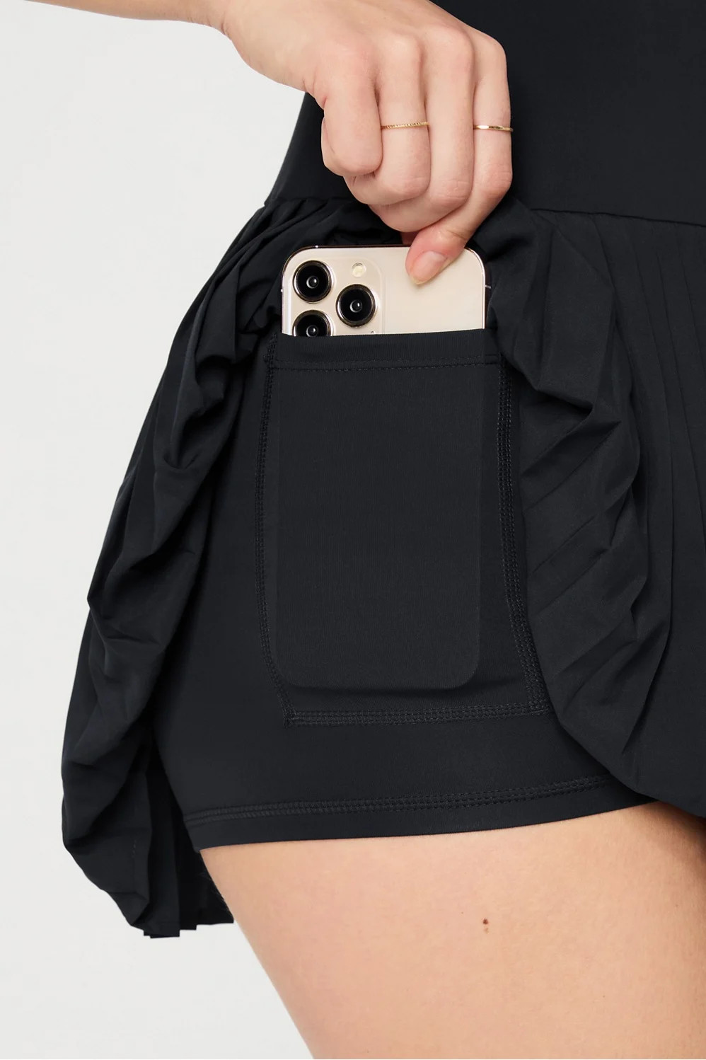 Hot Shot Pleated Dress Ultra Mini | Fabletics