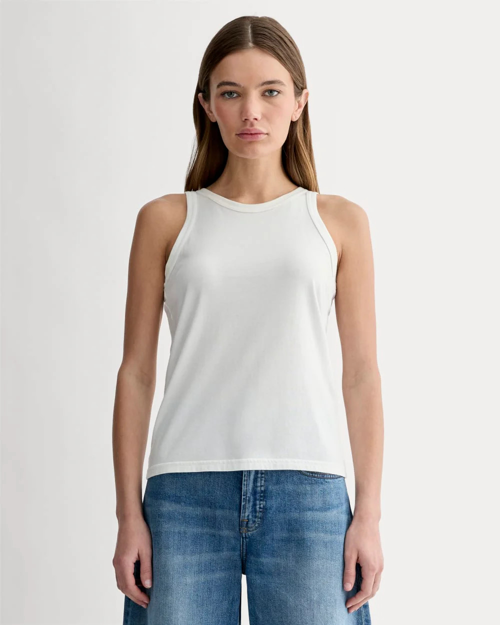 The Tank in Essential Cotton | White | Everlane