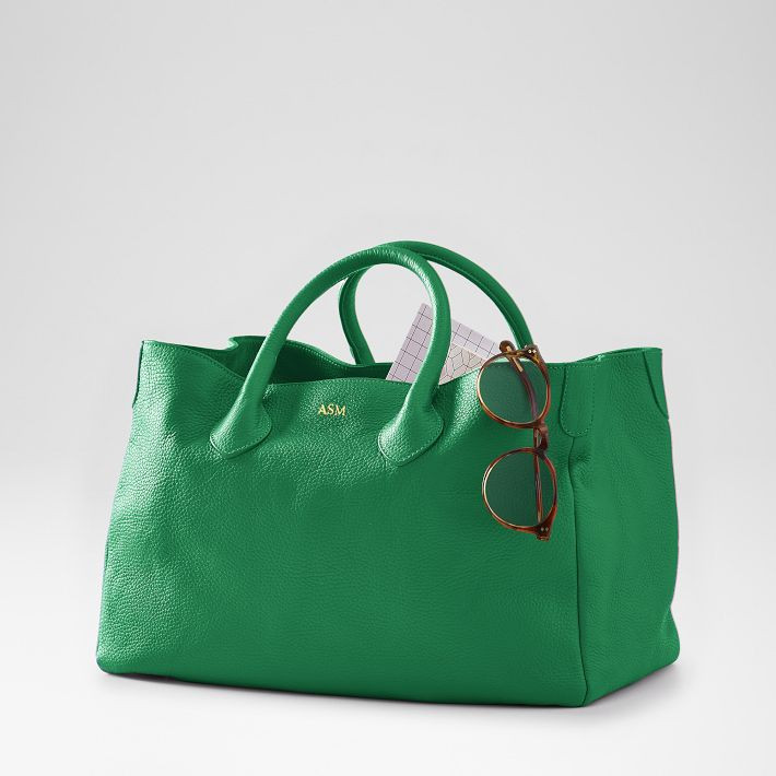 Elisabetta Slouch Leather Handbag | Mark and Graham