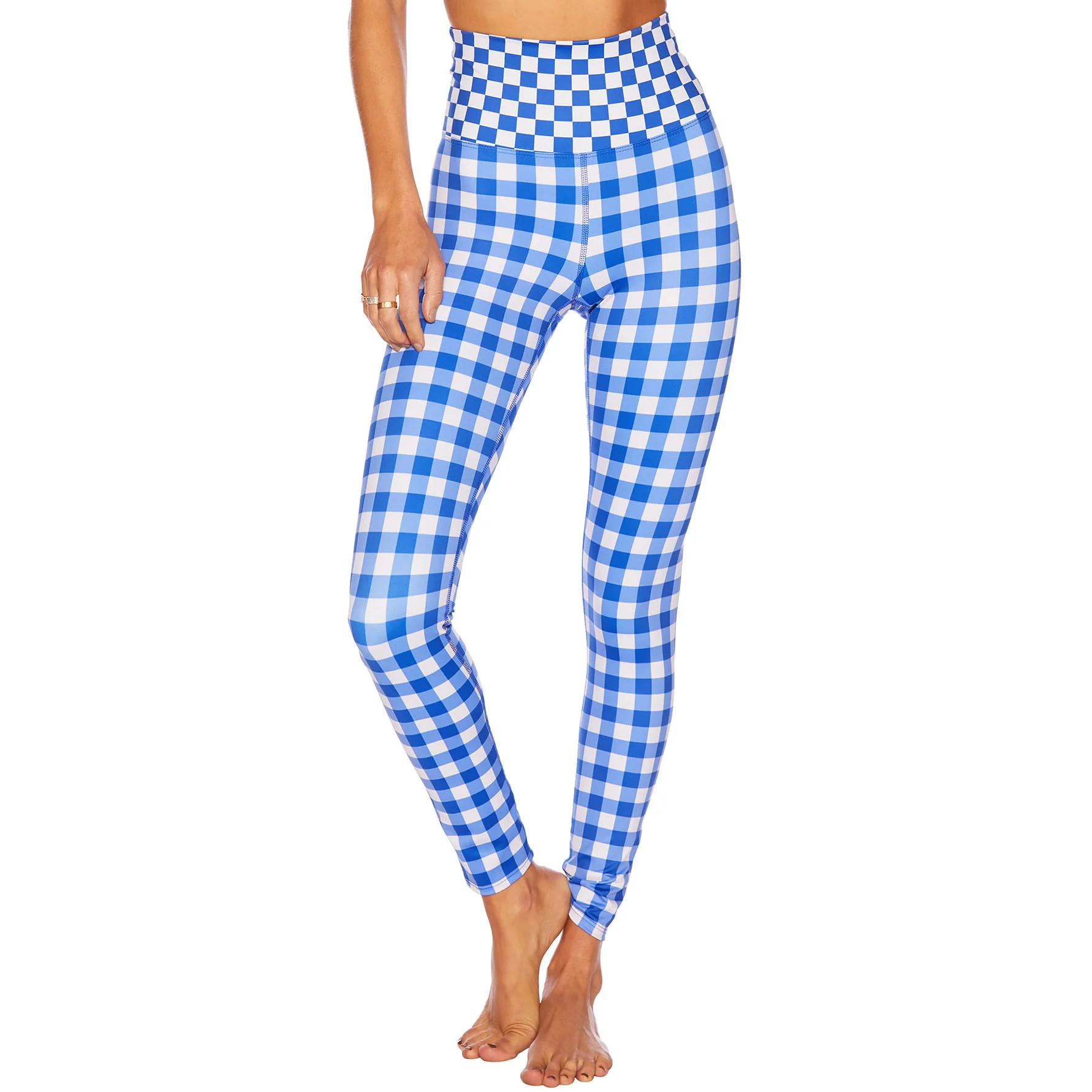 Piper Legging - Dazzling Check | simplyWORKOUT