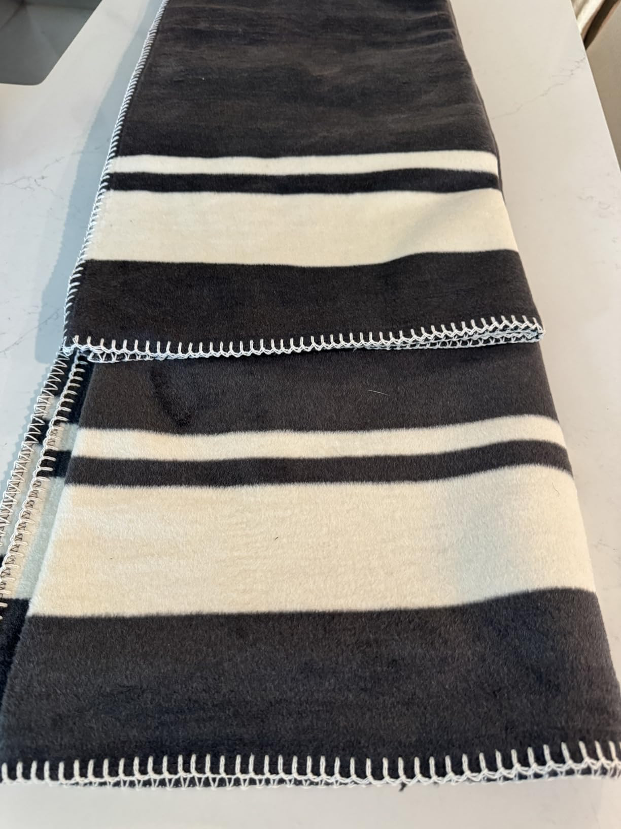 Preston Lane Highrise Throw Blanket – 50" x 70", Premium Cotton-Blend, Soft and Fluffy Throw fo... | Amazon (US)