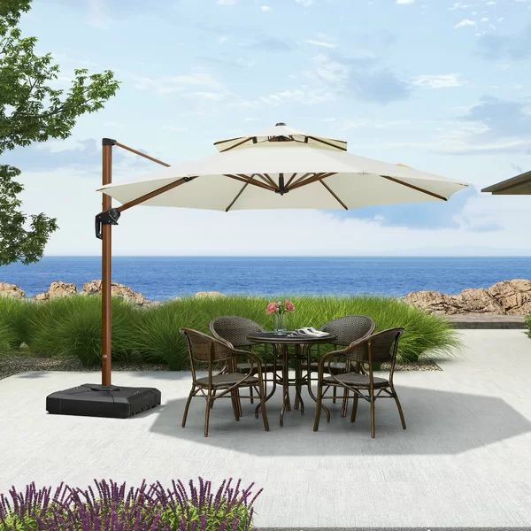 Luzon 129.9'' Cantilever Umbrella | Wayfair North America