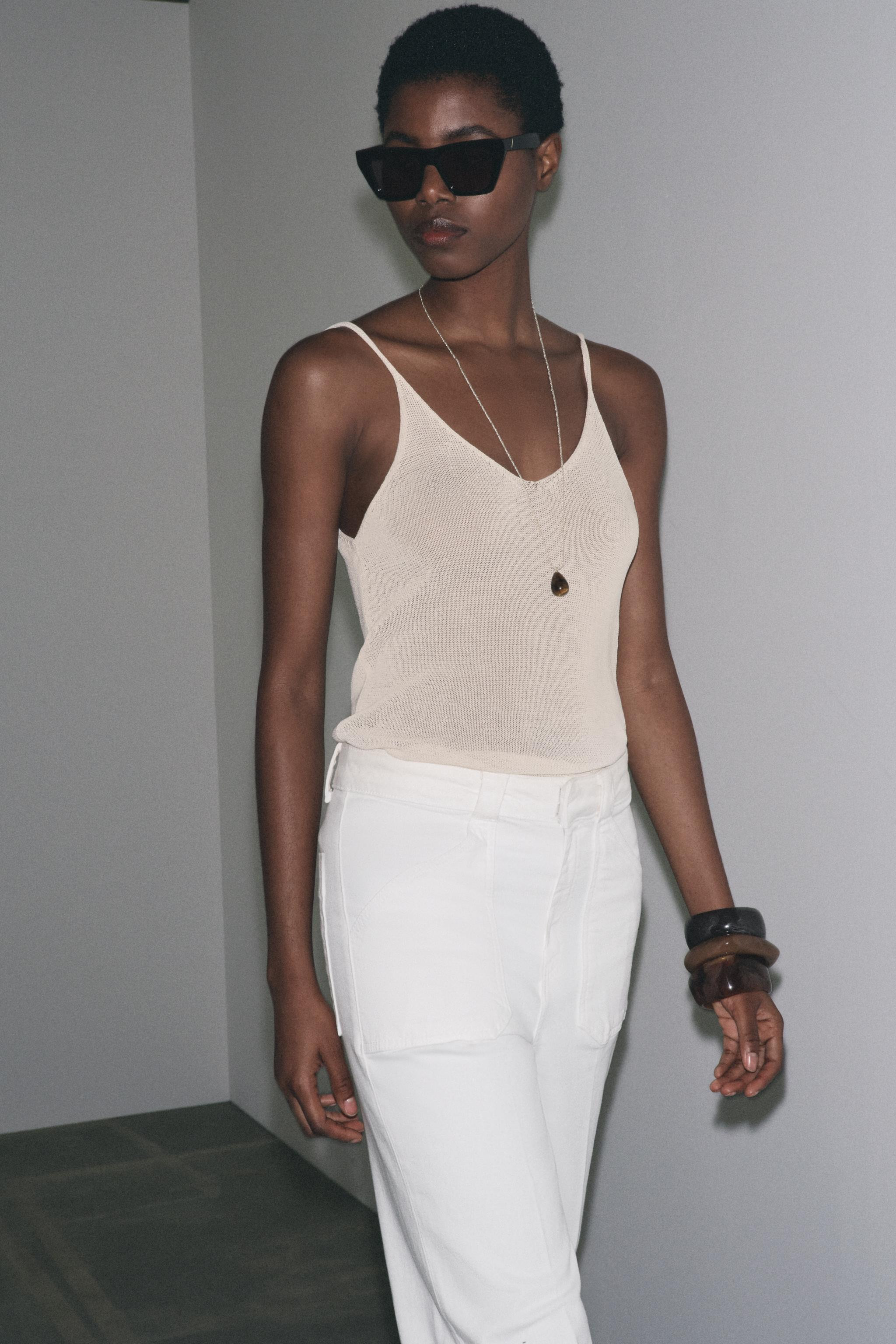STRAPPY KNIT TOP | Zara US