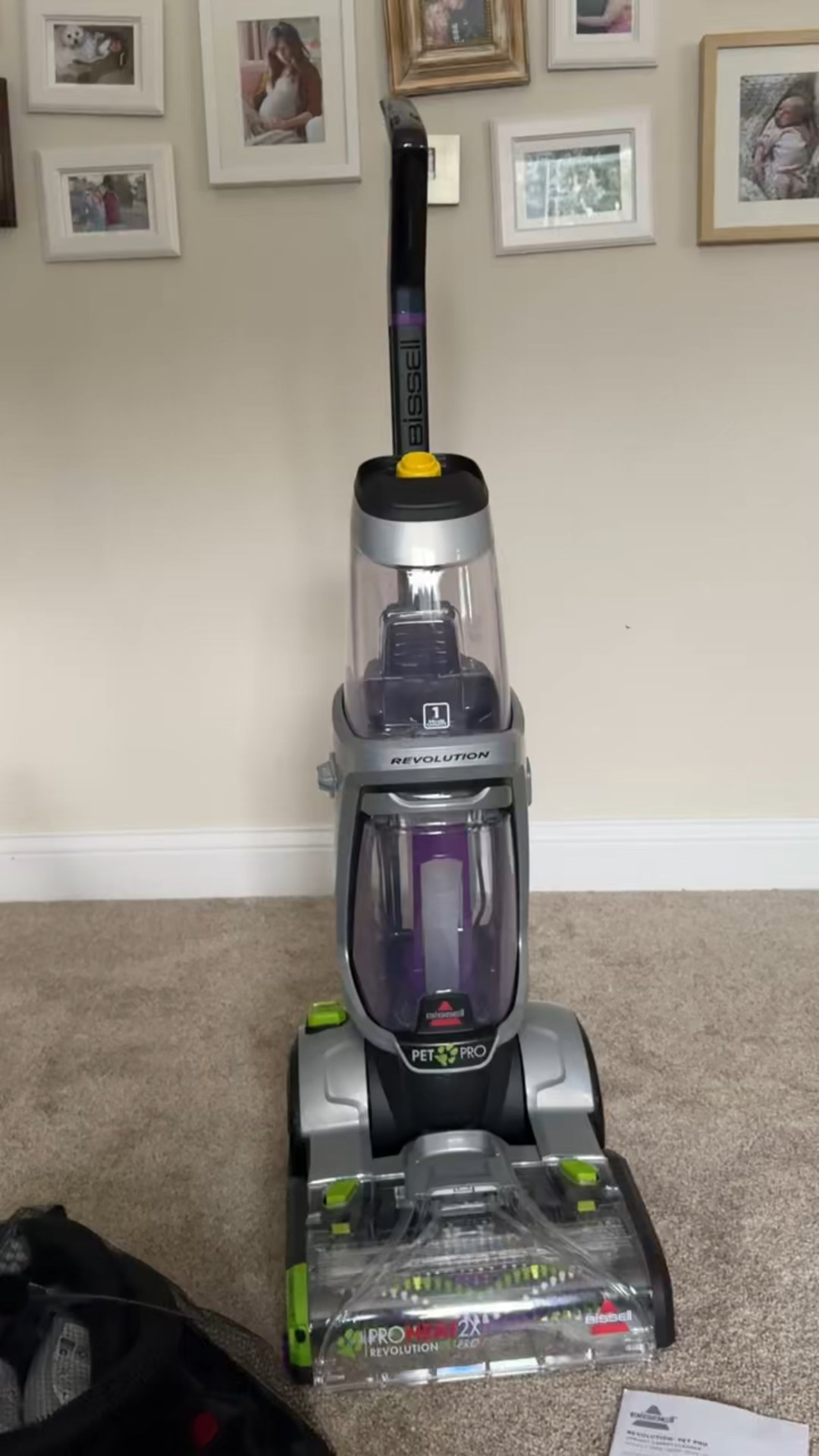 Love our new Bissell carpet cleaner from @HSN!  A must with pets and Wisconsin winters!! 

#HSNInfluencer #LoveHSN #ad