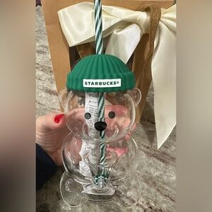 Starbucks Official Bearista Glass Cup | Poshmark
