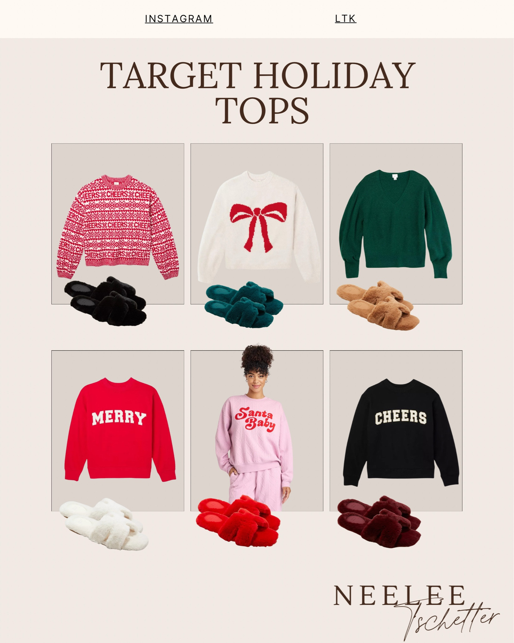 🎄✨ Holiday Top Picks! ✨🎄

It’s that time of year—time to cozy up in some fun holiday tops! From festive sweaters to comfy sweatshirts, I’ve found the perfect pieces to keep you comfy and cheerful all season long. Whether you’re lounging at home or out spreading holiday cheer, these tops are a must-have. 🎅🏼🎁

Bonus: Pair them with a set of fuzzy slippers for the ultimate cozy combo! 😍 These make for amazing gifts too—because who doesn’t love a little holiday comfort?

Get yours before they’re gone! #HolidayStyle #Cozy

#LTKSeasonal #LTKHoliday #LTKGiftGuide