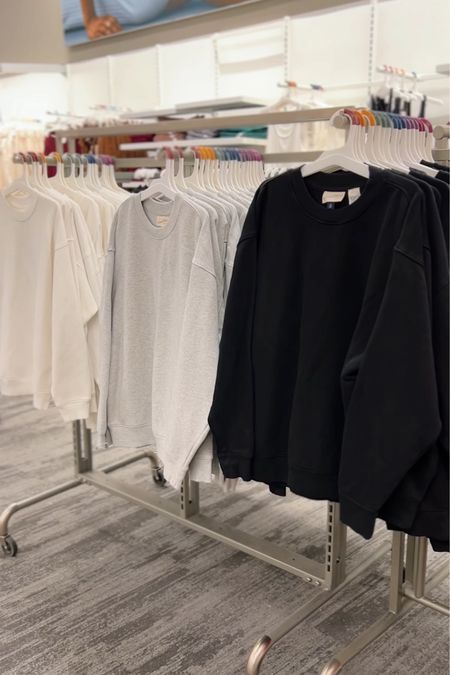 New oversized crewneck sweatshirts at Target 

#LTKfindsunder100 #LTKfindsunder50 #LTKstyletip