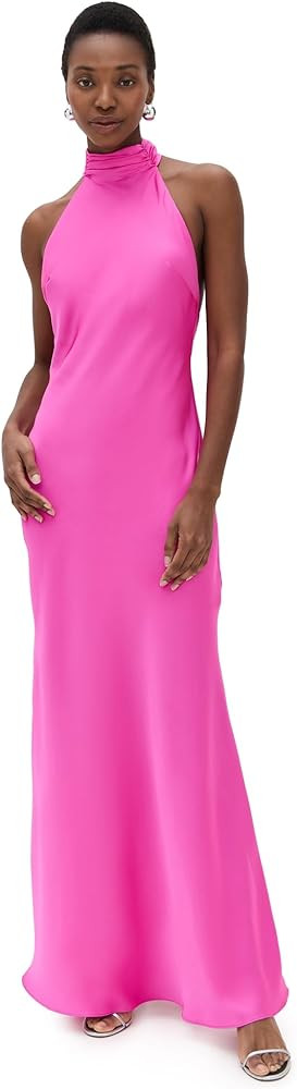 MISHA Women's The Evianna Satin Gown | Amazon (US)