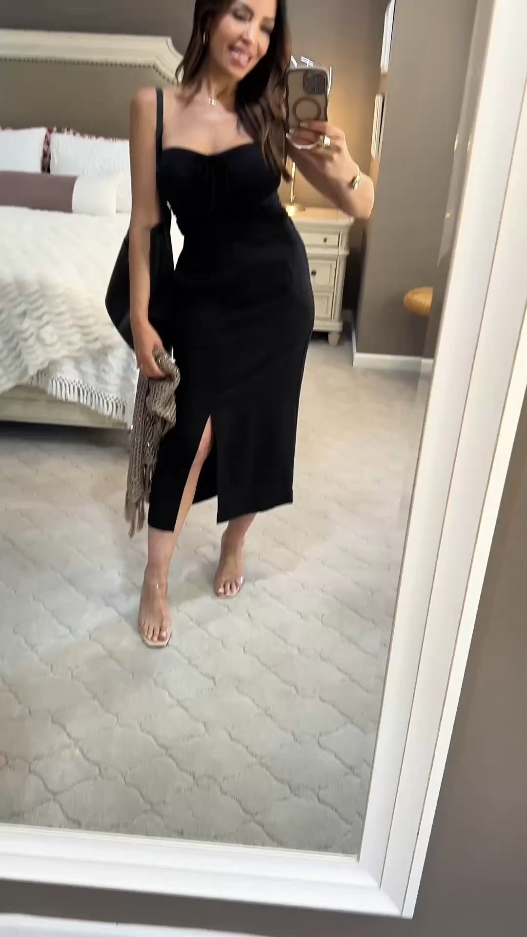 Elevate your date night look with this sleek, versatile ensemble from Walmart! 🖤✨ Whether you're dressing it up or keeping it chic, this outfit is effortless and stylish.
The details:
 Linen midi-skirt
 Tube-top with a built-in bra
 Sparkly metallic poncho for that perfect touch of glam
Which piece are you adding to your cart? Let me know in the comments! 👇
#LifeInStyleByLiz #WalmartFashion #DateNightOutfit #AffordableStyle #OOTD