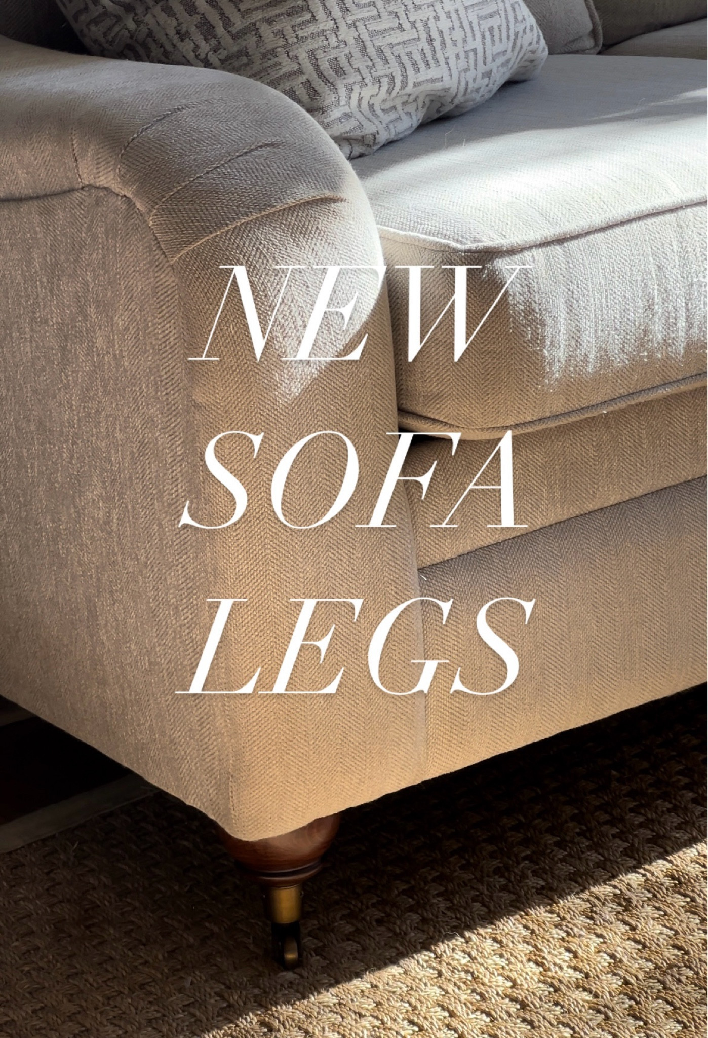 New sofa legs


#LTKHome