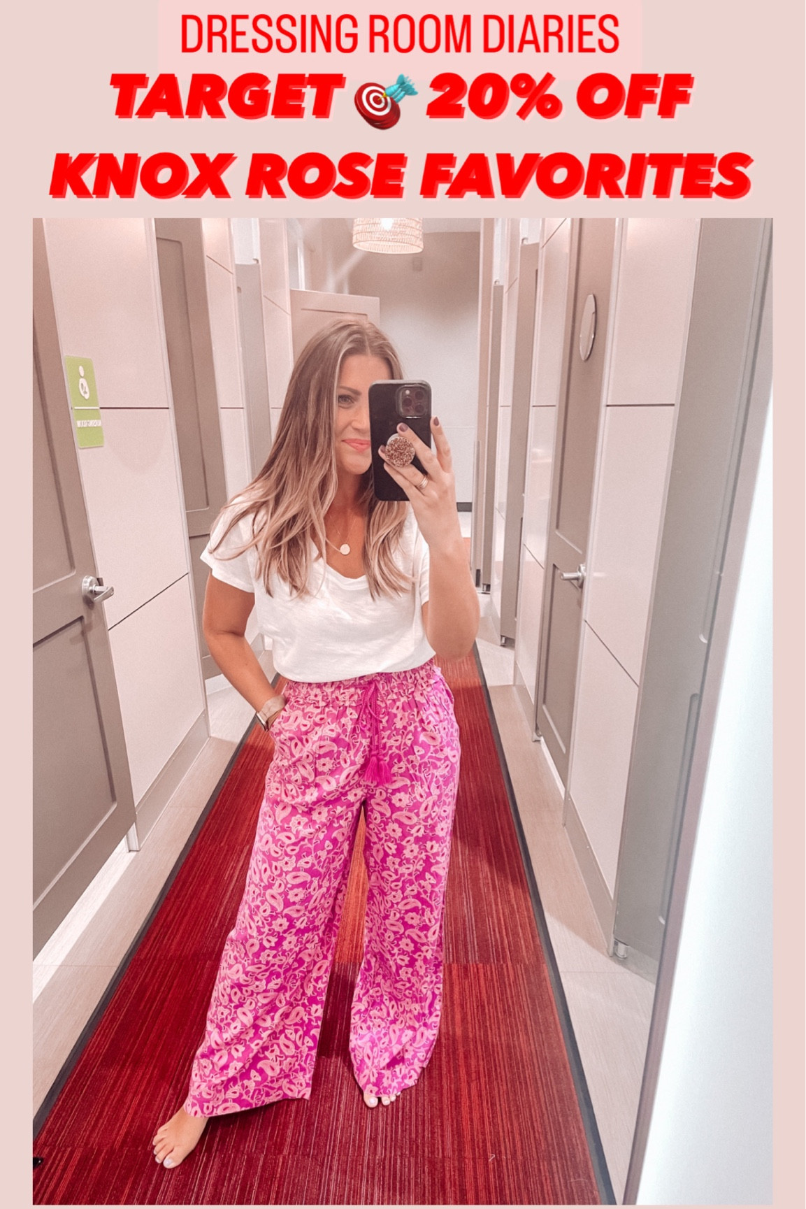 Knox rose 20% off until the 31st at target!!! Size small in these pants but need XS. Run big. SO COMFY AND CUTE!! Omg! These would be perfection for travel, vacation, spring break, any trips!! Or even Easter weekend! Easily dress em up or down with a sandal or wedge! 


#LTKunder50 #LTKU #LTKFind