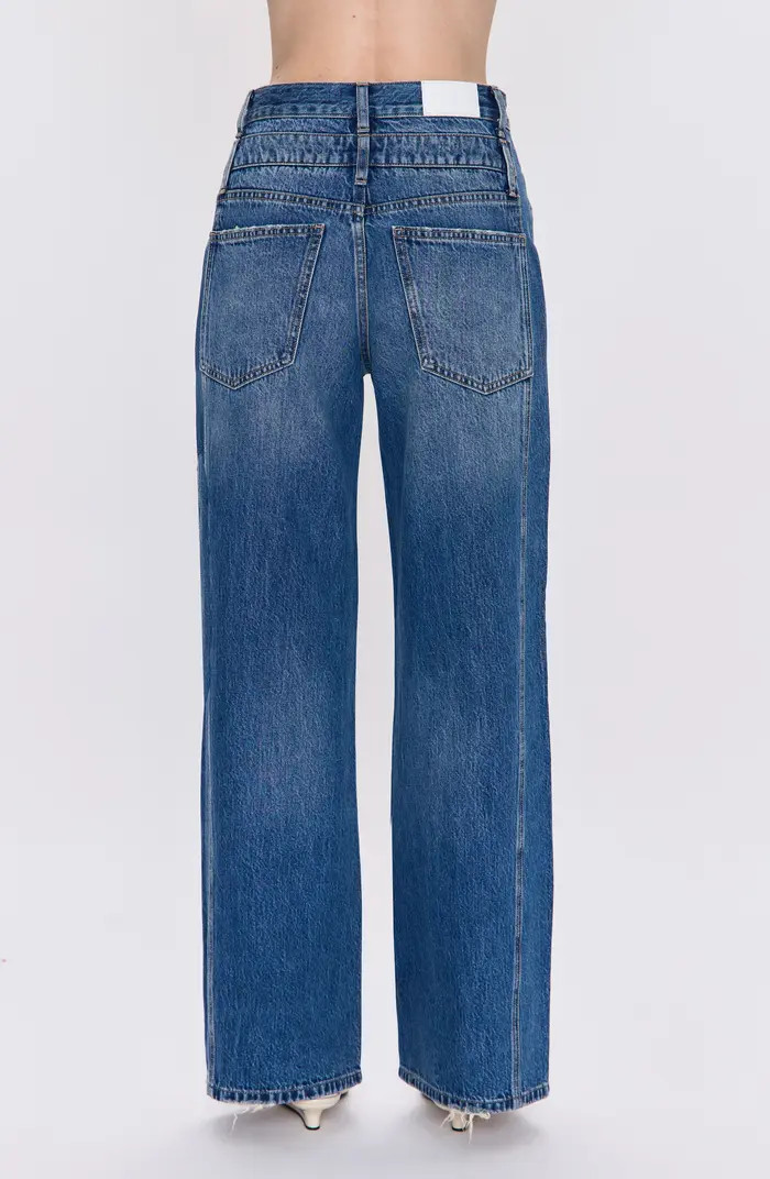 Caleb High Waist Wide Leg Jeans | Nordstrom