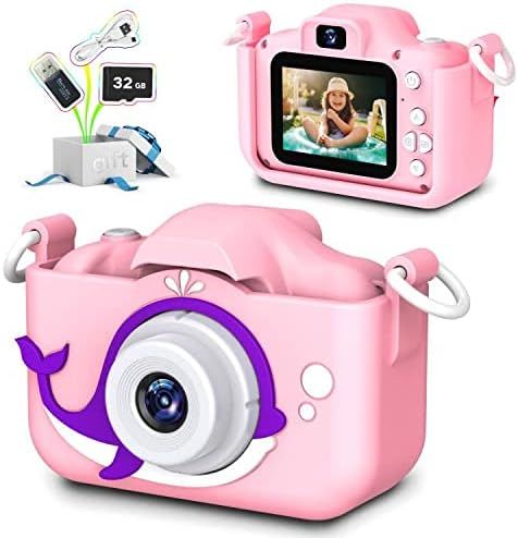 Goopow Kids Camera, Children Digital Video Camera Toys for 3-8 Year Old Girls Birthday Festival Gift | Amazon (US)