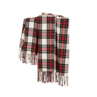 60 in. L Plaid Woven Throw | The Home Depot