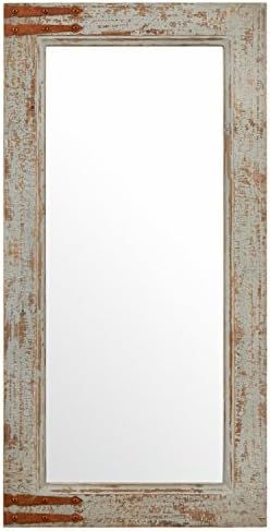 Amazon Brand – Stone & Beam Vintage-Look Rectangular Hanging Wall Frame Mirror Decor, 36.25 Inc... | Amazon (US)