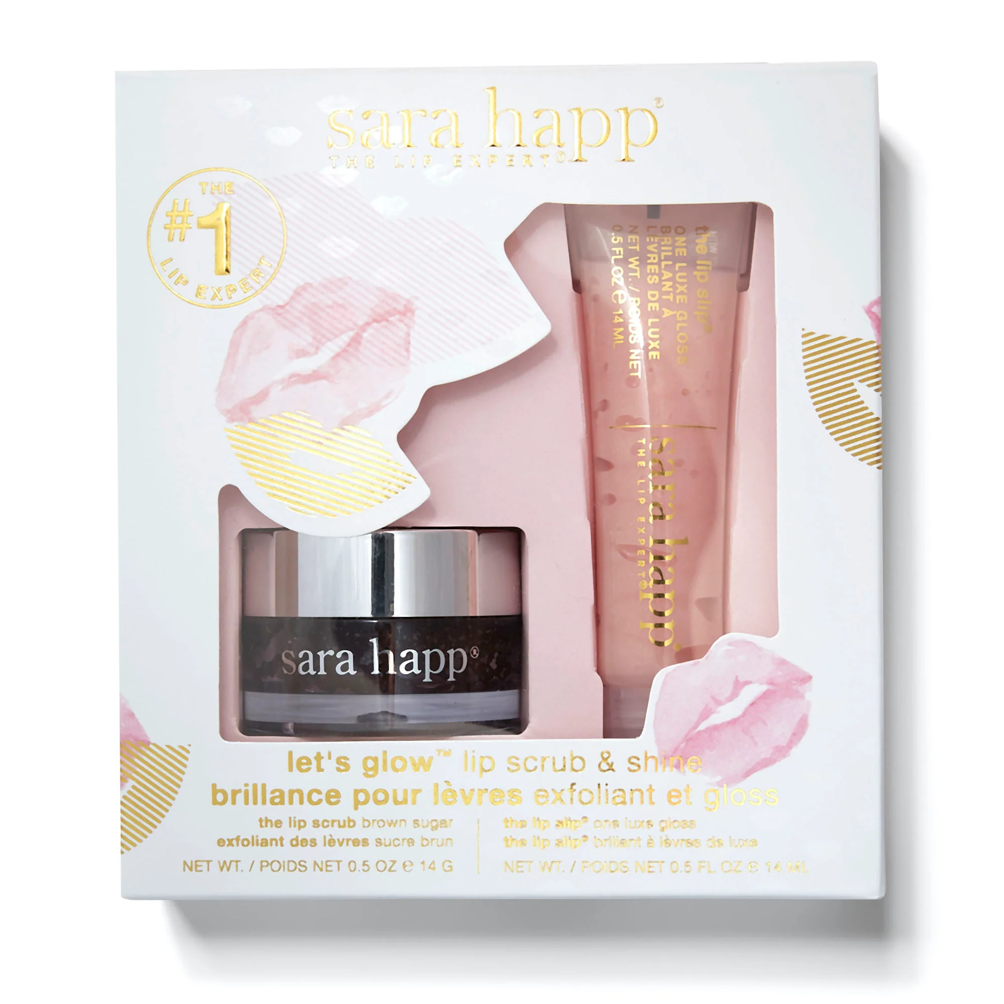 Let’s Glow Lip Scrub & Shine Kit | Thirteen Lune