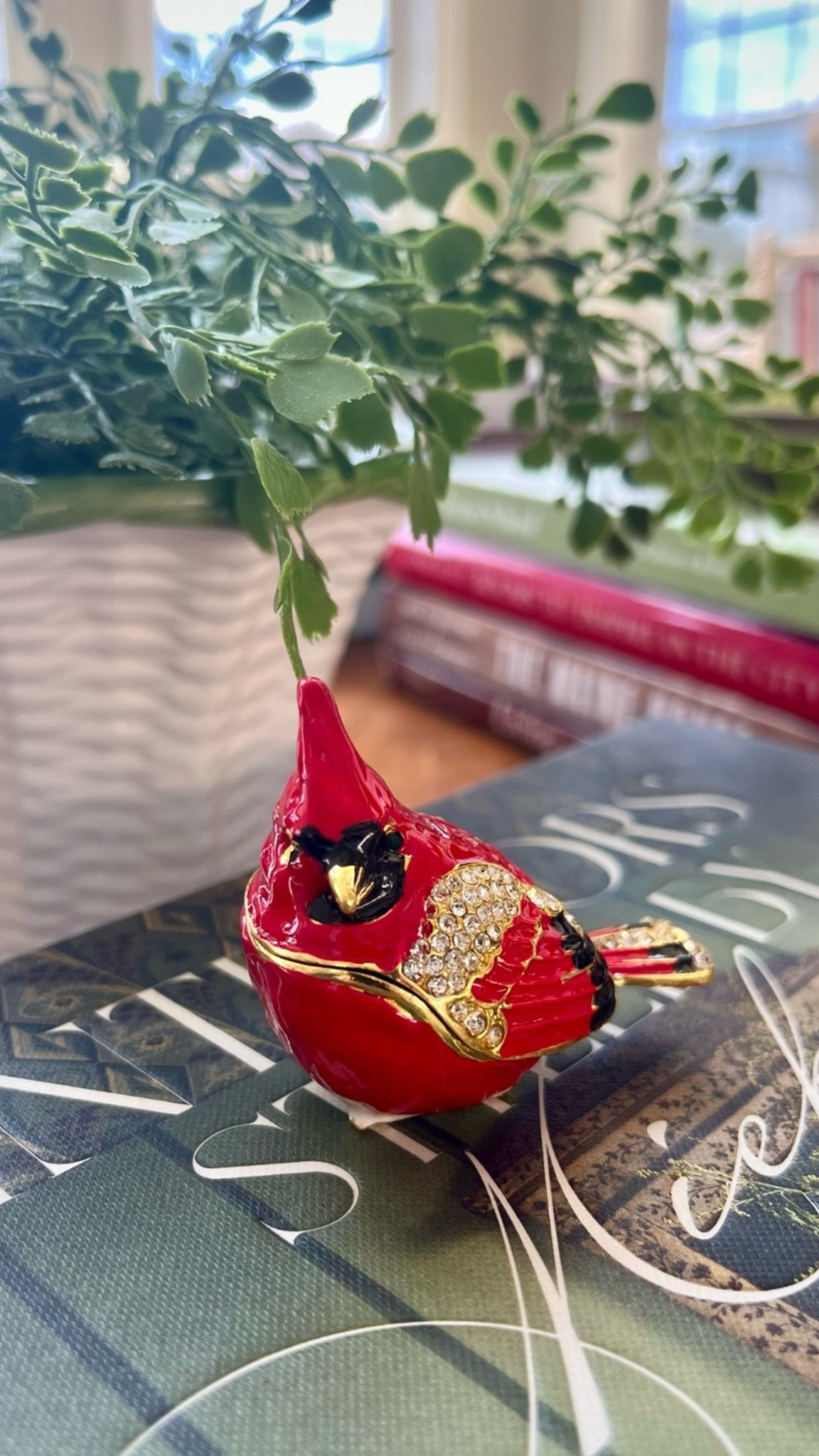 Love this cardinal trinket box - perfect for display or to tuck in a tiny gift.. also a lovely piece to give to someone who has lost a loved one. Under $15 and looks more expensive!

#LTKGiftGuide #LTKHome #LTKHoliday