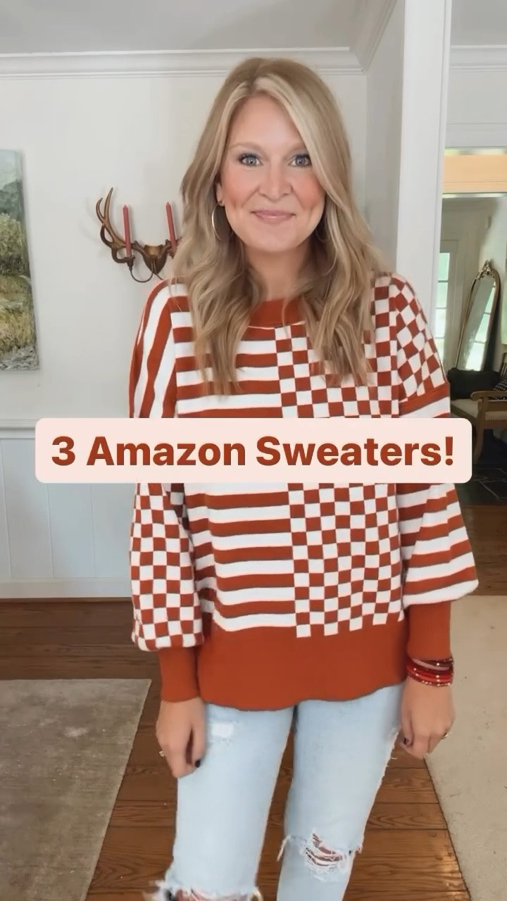 3 Amazon sweaters for fall 🧡 Comment CHECK for a DM with shopping info.

So excited for sweater weather! These are some of my most worn sweaters from last fall. Lightweight enough to wear in early fall, and perfect for layering as it gets cooler. Im in size M.

#amazonfinds #amazonfashion #amazon #sweaterweather #fallfashion