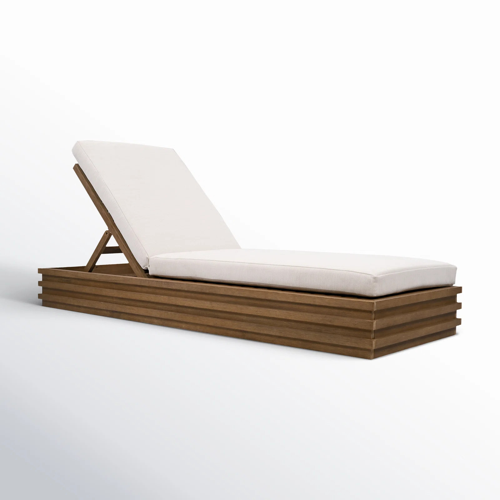 Priya Eucalyptus Patio Chaise Lounge | Wayfair North America