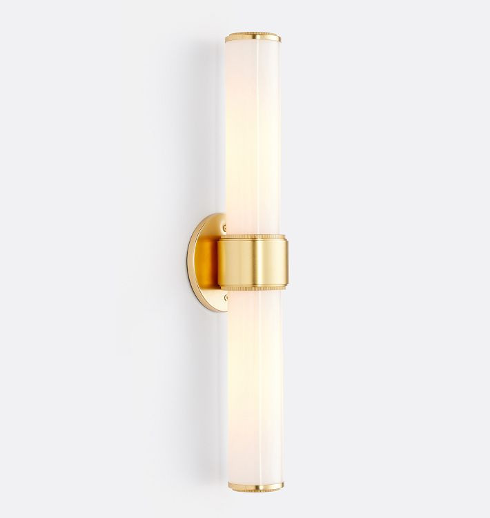 Rigdon Double Tube Wall Sconce | Rejuvenation