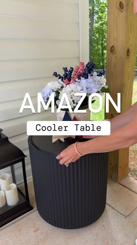 Amazon cooler table , Amazon home finds , Amazon home decor , patio decor 

#LTKSeasonal #LTKstyletip #LTKhome