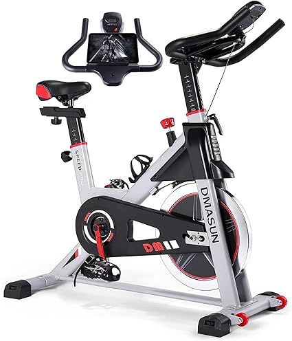 Exercise Bike, DMASUN Indoor Cycling Bike Stationary, Comfortable Seat Cushion, Multi - grips Han... | Amazon (US)