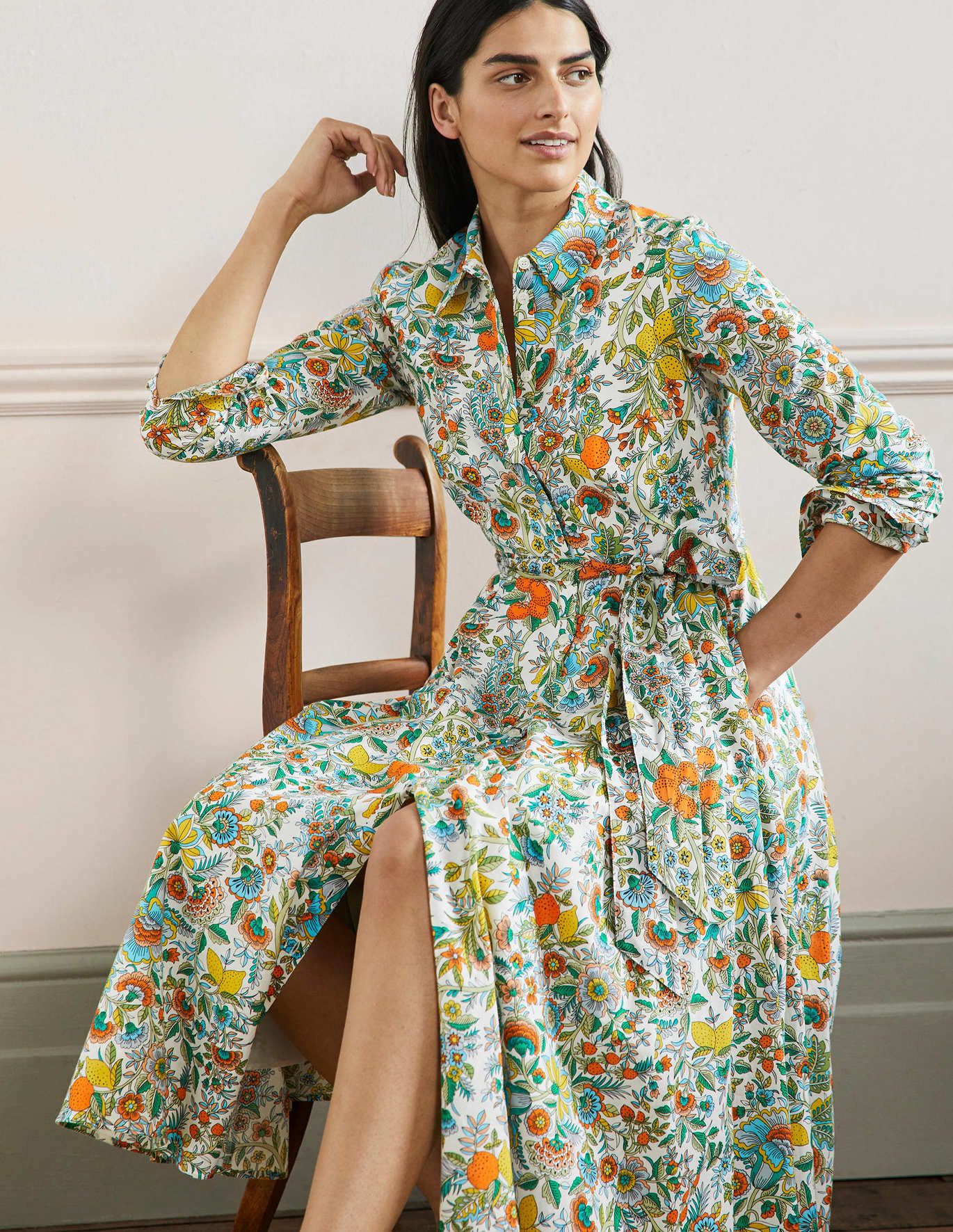 Kitty Midi Shirt Dress | Boden (US)