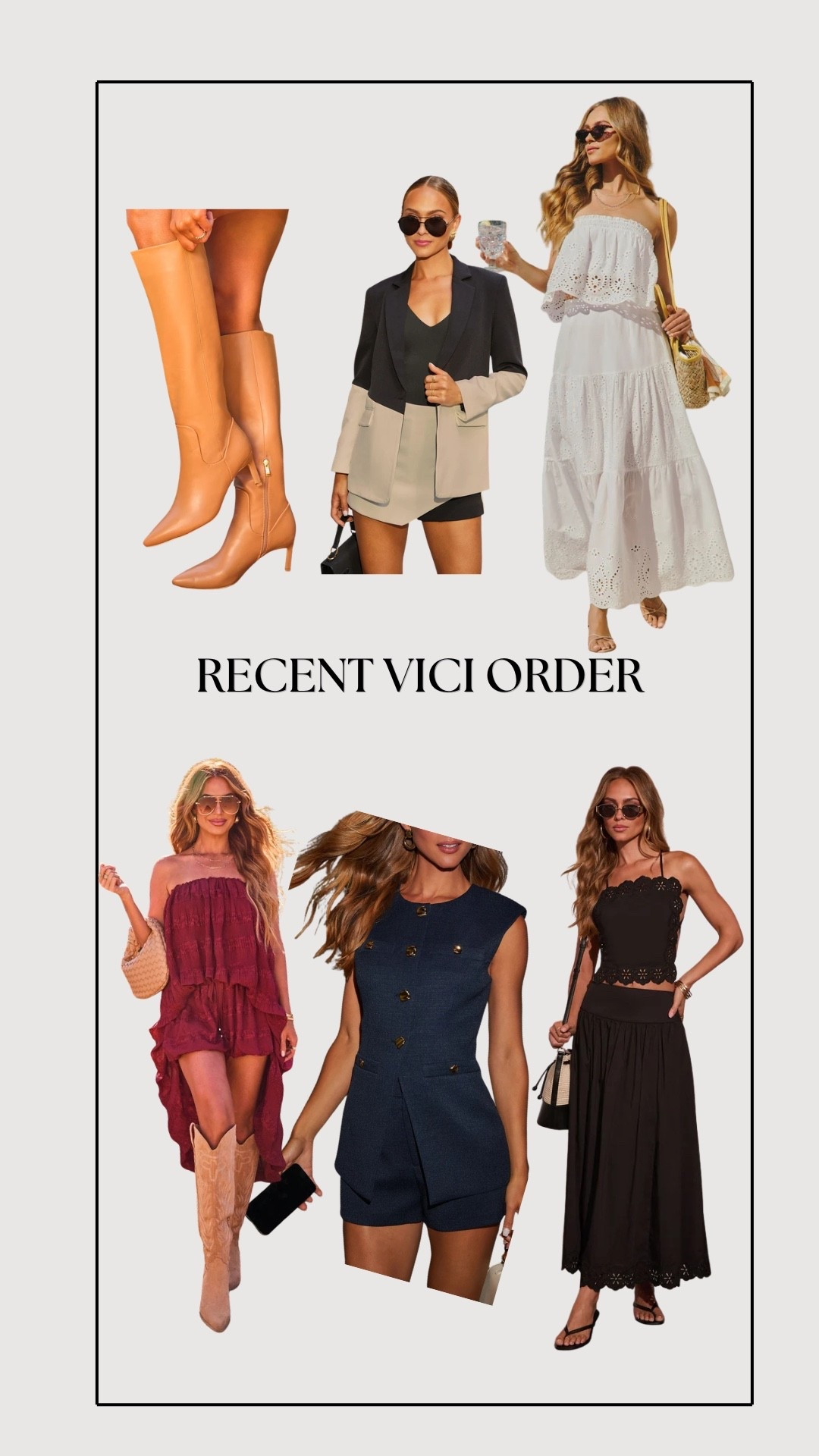 Recent vici order

#LTKdayinmylife #LTKxMadewell #LTKootd