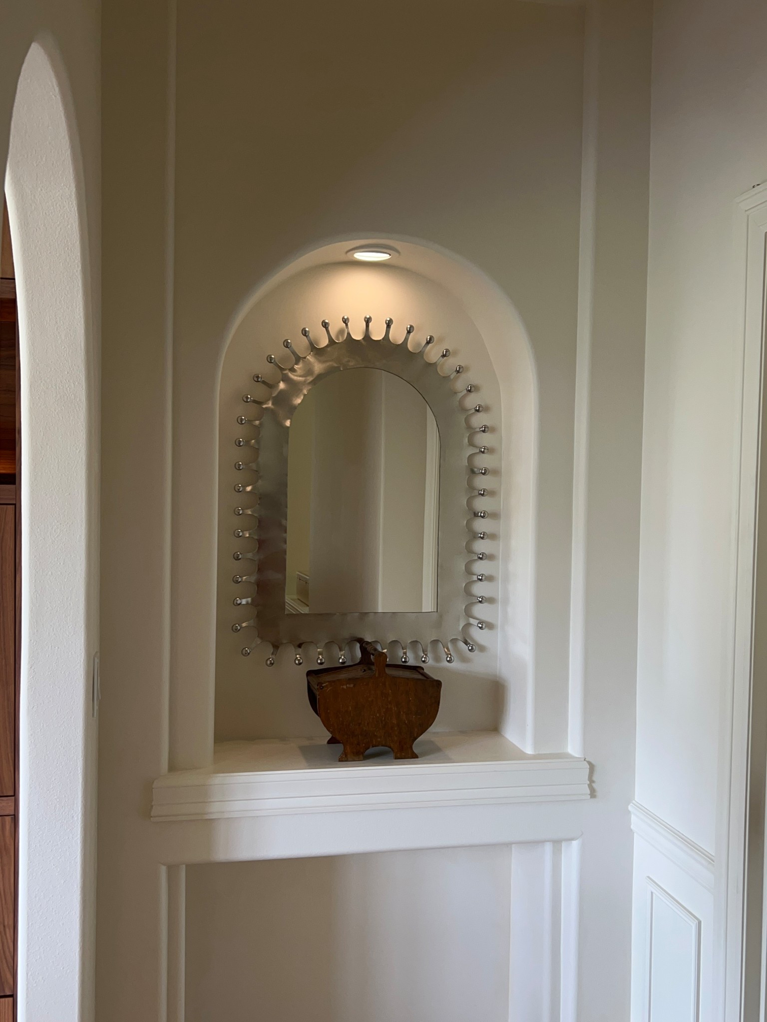 Etsy tin punch mirror I love! 

#LTKHome