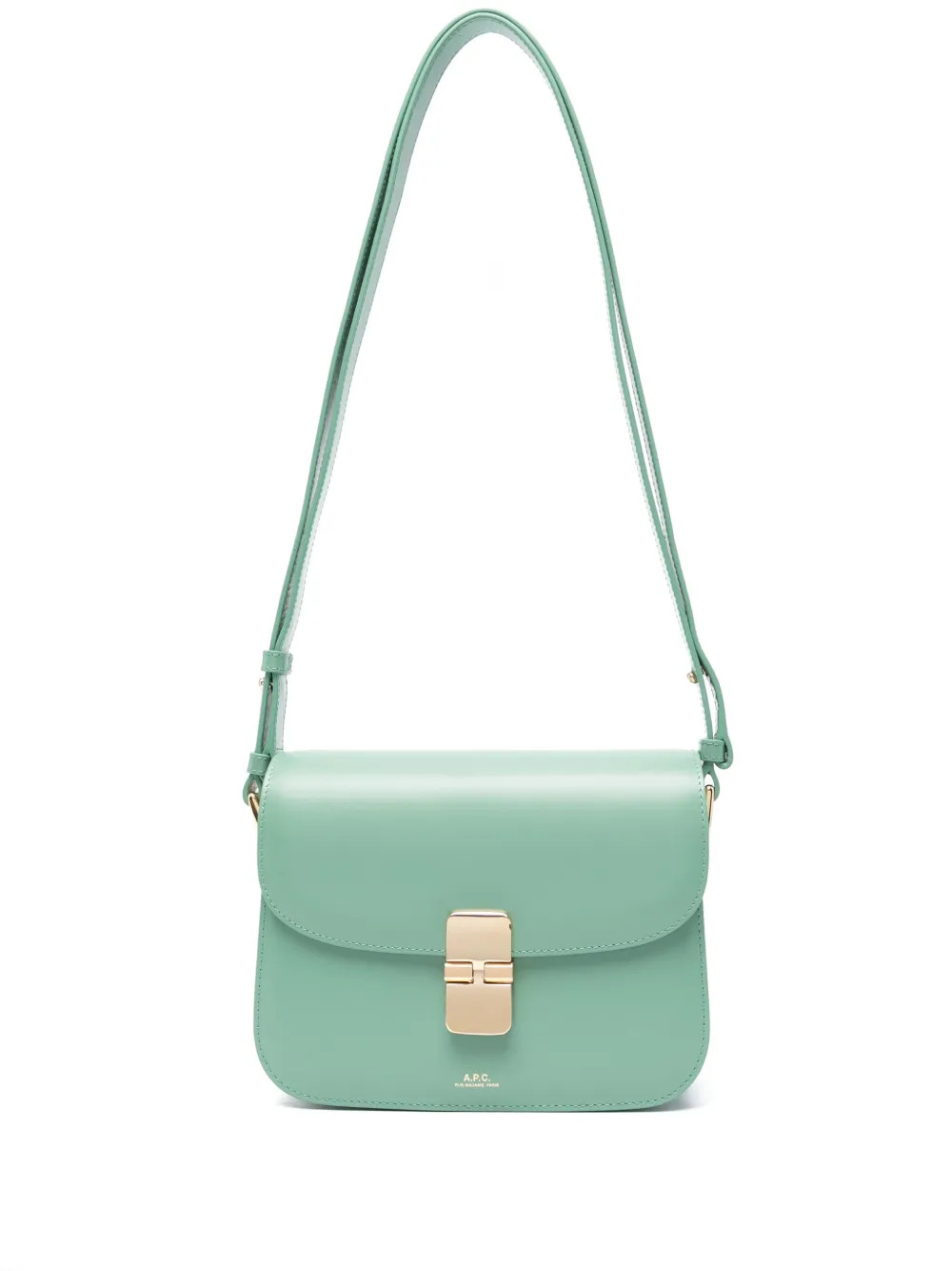A.P.C. Small Grace Leather Shoulder Bag - Farfetch | Farfetch Global