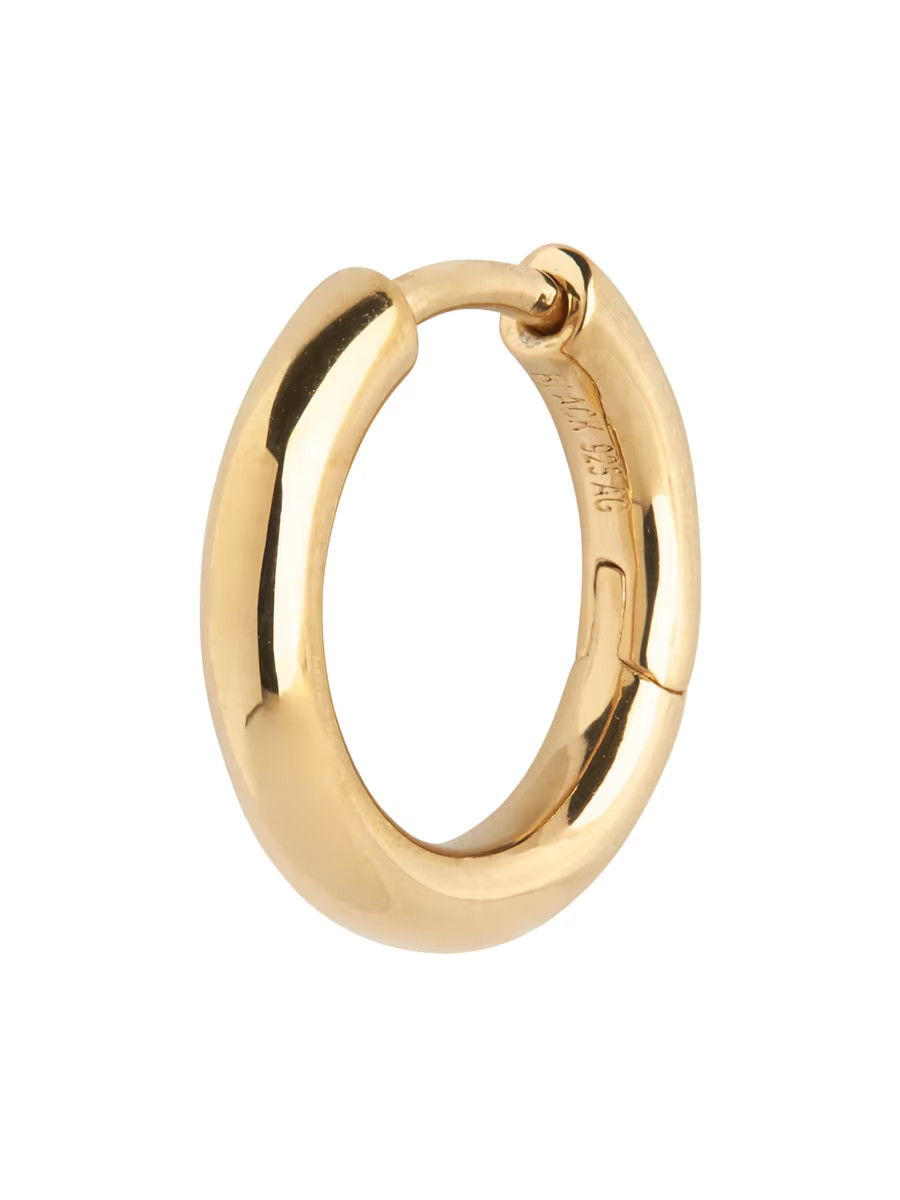 Futuro Polo 22K Gold-Plated Single Huggie Earring | Saks Fifth Avenue