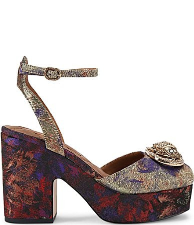 Kurt Geiger London Chelsea Multi Jacquard Platform Pumps - 35(5) | Dillard's