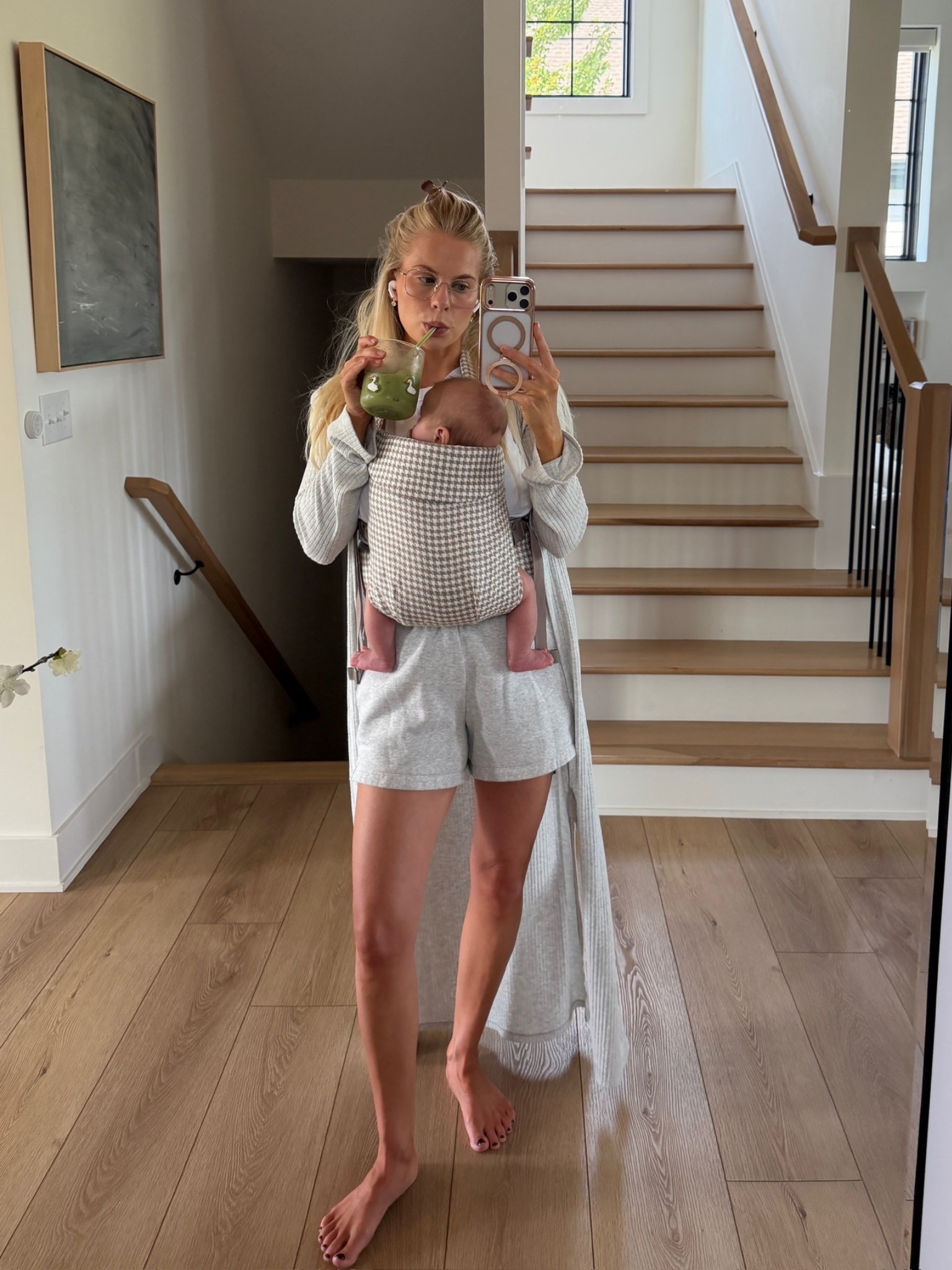 SIZE: small in cardigan, shorts are old Abercrombie (linked similar)! #kathleenpost

Postpartum outfit, newborn mom, baby carrying

#LTKmomlife #LTKmorningroutine #LTKBaby