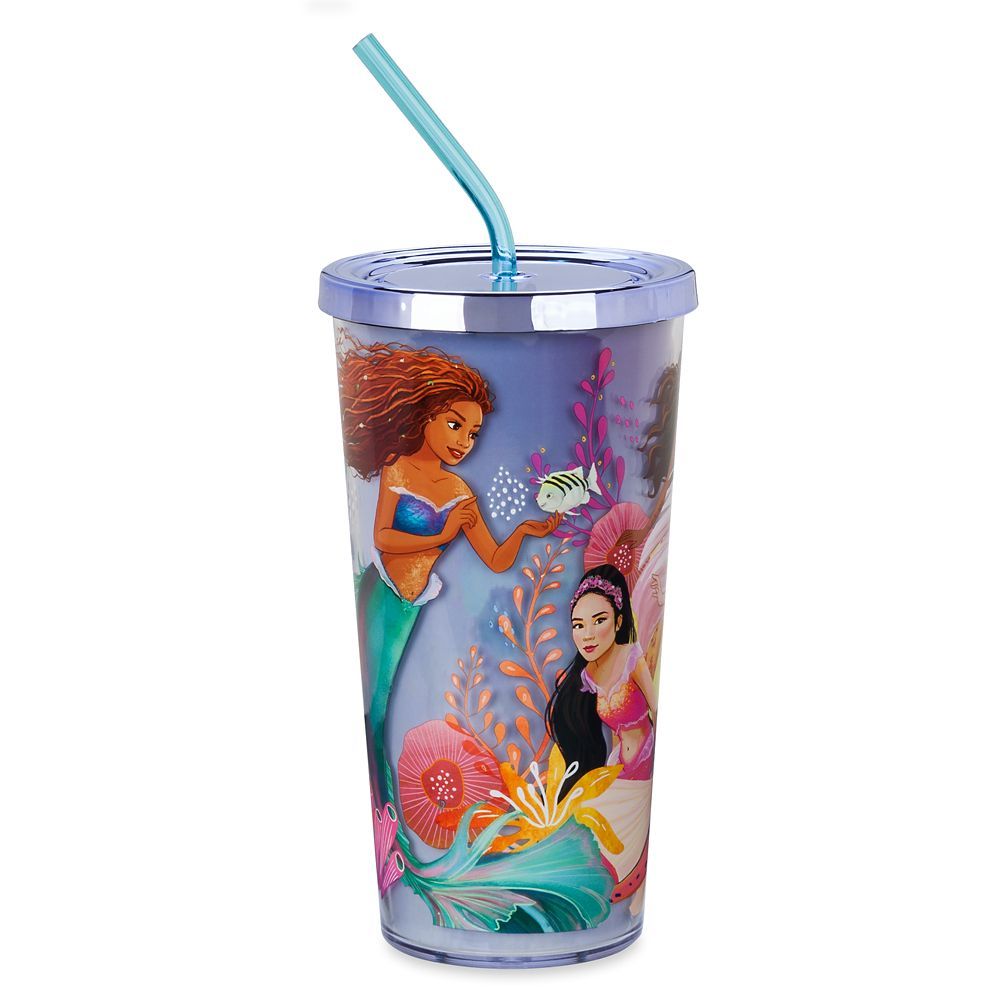 The Little Mermaid Tumbler with Straw – Live Action Film | Disney Store