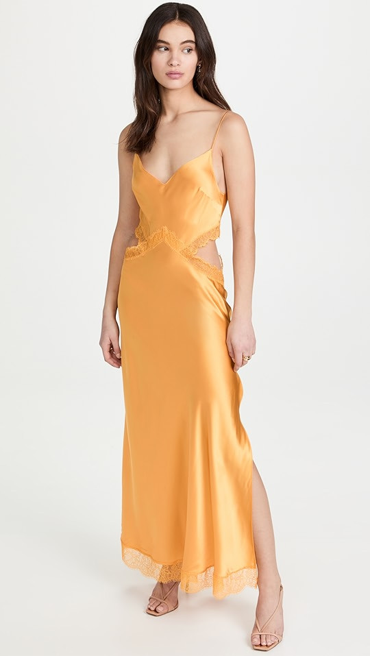 Lace Cut Out Slip | Shopbop