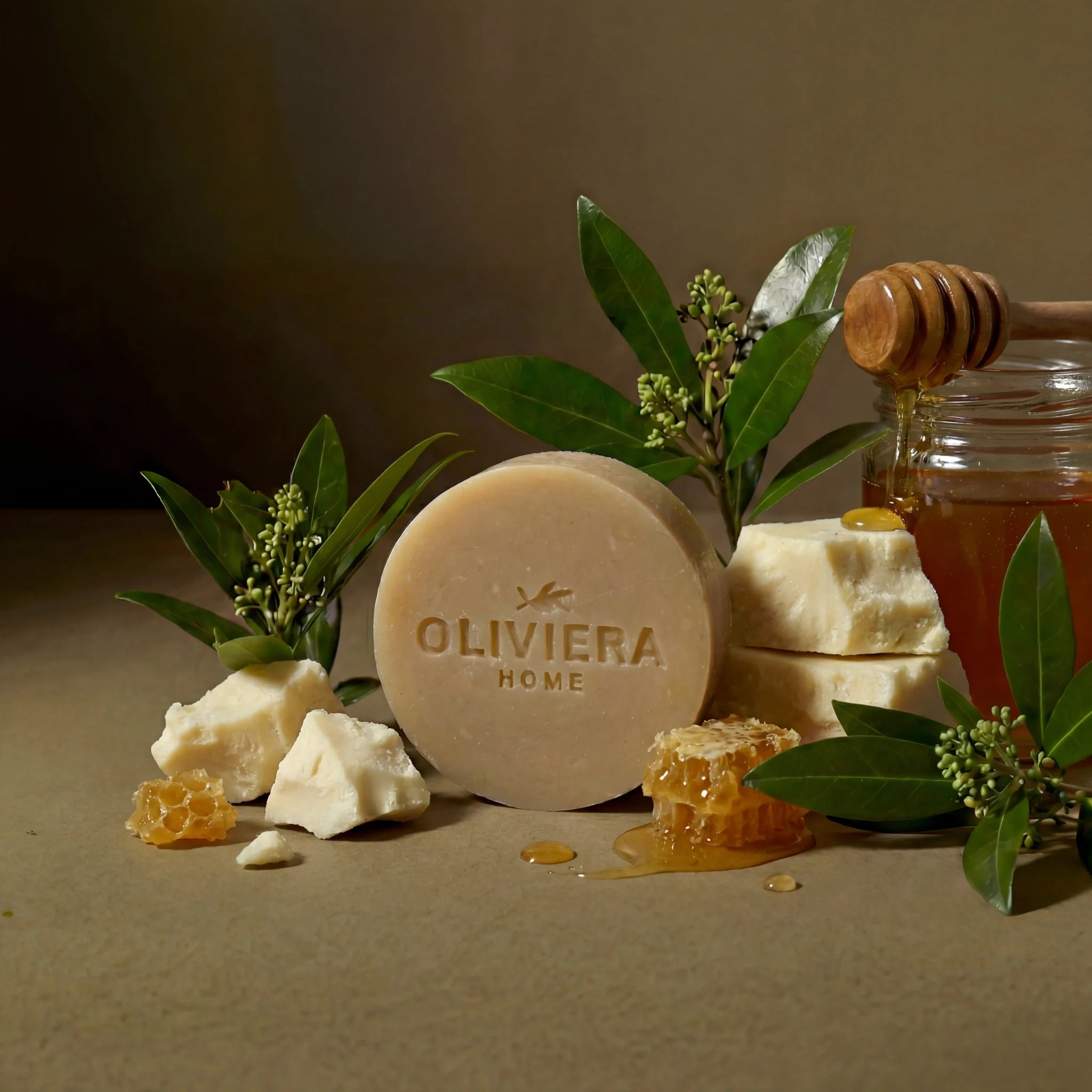 Honey & Shea Bar Soap | Oliviera Home