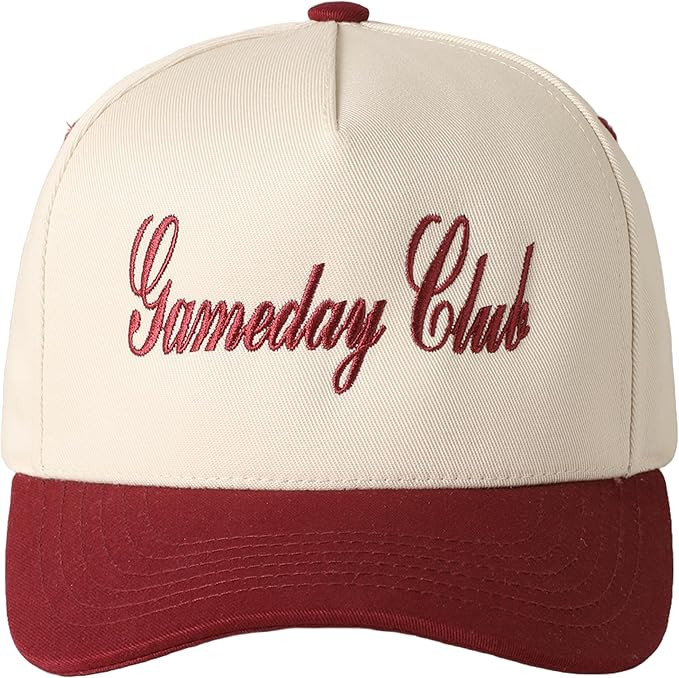 MIRMARU Two-Tone Vintage Canvas Trucker Hats for Men & Women, Adjustable Size Baseball Caps with ... | Amazon (US)