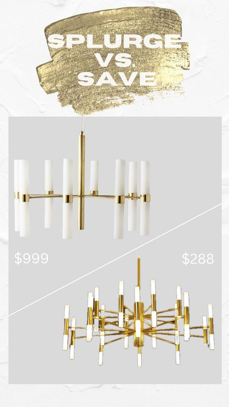 Chandeliers - luxe or affordable 

Home decor, lighting, chandeliers, bedroom light, office light, dining room light, gold light fixtures, modern light fixture

#LTKhome