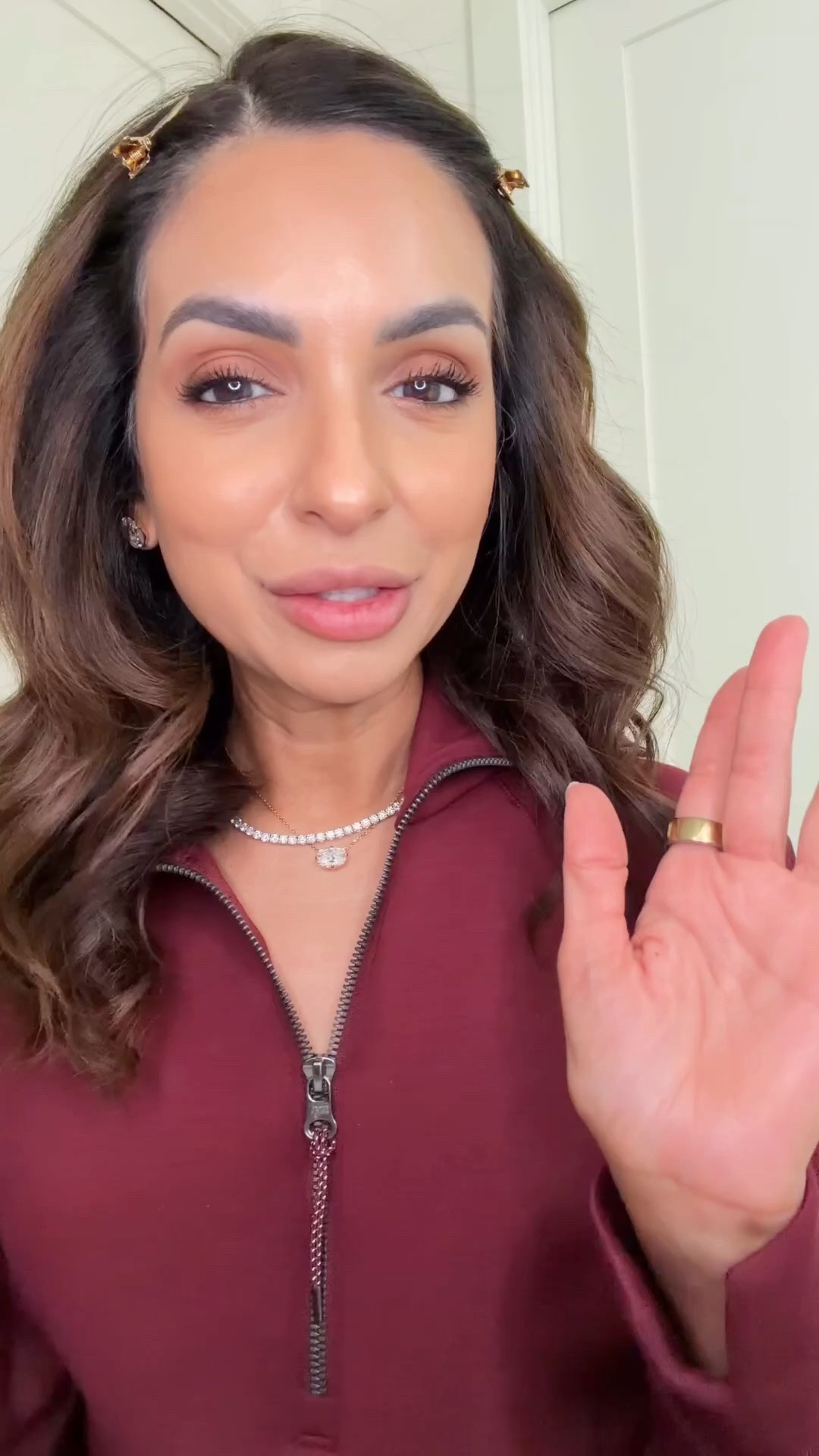 Ltk post:
A few fall makeup favorites I can’t stop reaching for 🍂🤎 Love the formula of this warm bronzer, the prettiest mauve blush, and a pinky nude lip that pulls everything together. Easy, soft, and just enough fall without feeling overdone. 
Shade names:
Foundation shade 12
Bronzer medium
Blush Grazie
Lip liner bubbletini
Lipstick sunsetter
Lip gloss shaved ice 
Don't forget to sign up to be a Beauty Insider (free!!) @sephora!! 
#sephorapartner