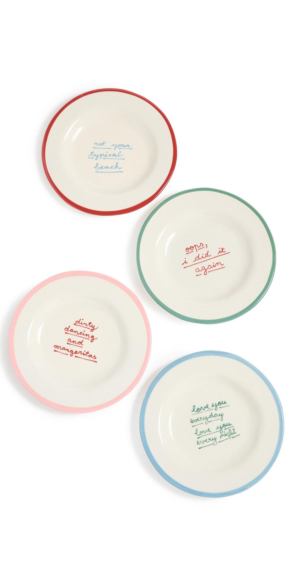 Laetitia Rouget I Put A Spell on You Dessert Plate Set | Shopbop