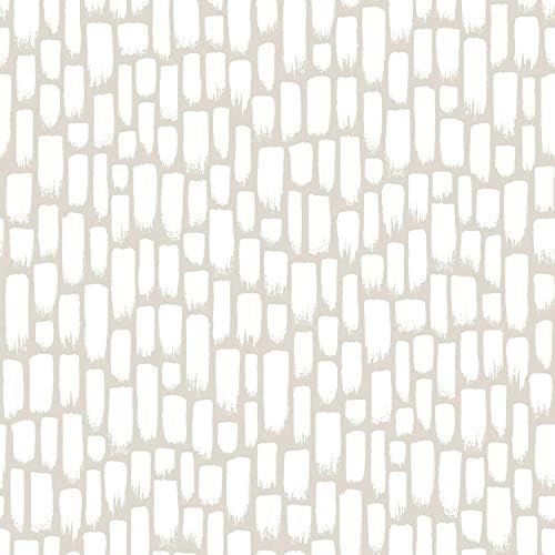 RoomMates RMK11493WP Sumi-E Taupe Peel and Stick Wallpaper | Amazon (US)